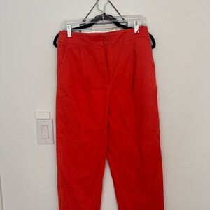 Exquise Orange Tailored Ankle Pants – Size Small